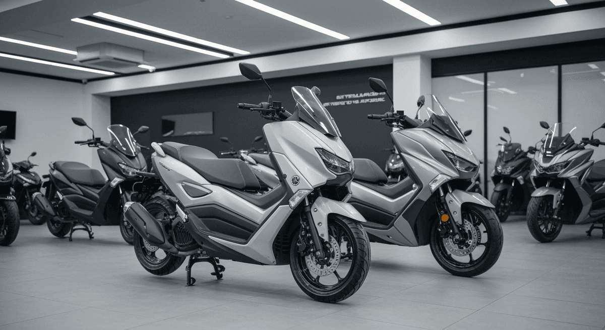 High-quality motorbikes fleet